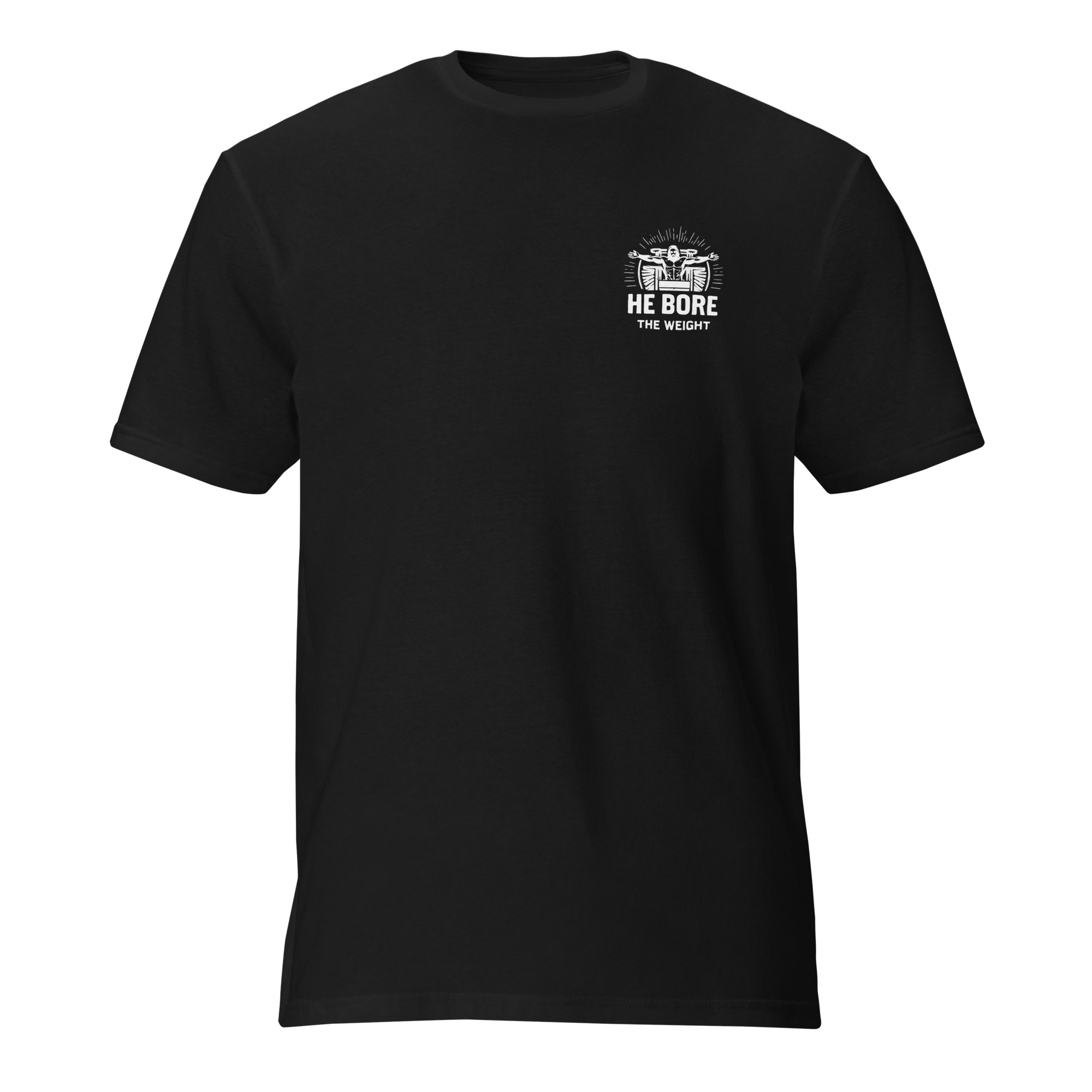 He Bore The Weight Tee – Front